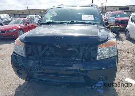 2010 Nissan Armada Platinum from USA, damaged, VIN 5N1BA0NF2AN616401
